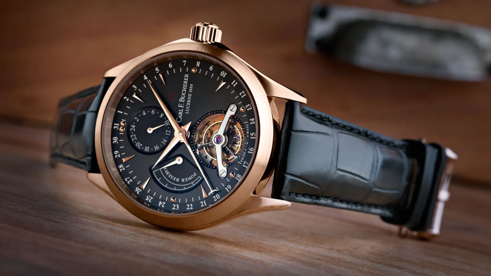 Carl F. Bucherer Manero Tourbillon dress watch