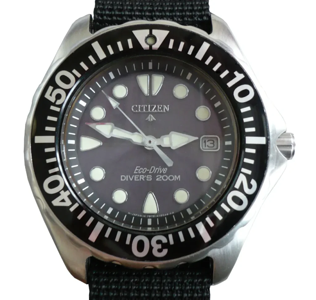 Citizen Promaster Eco-Drive AP0440 diver's watch rated to 200 m