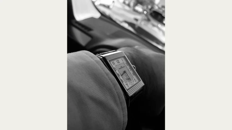 Jaeger-LeCoultre Reverso Duoface rectangular dress watch