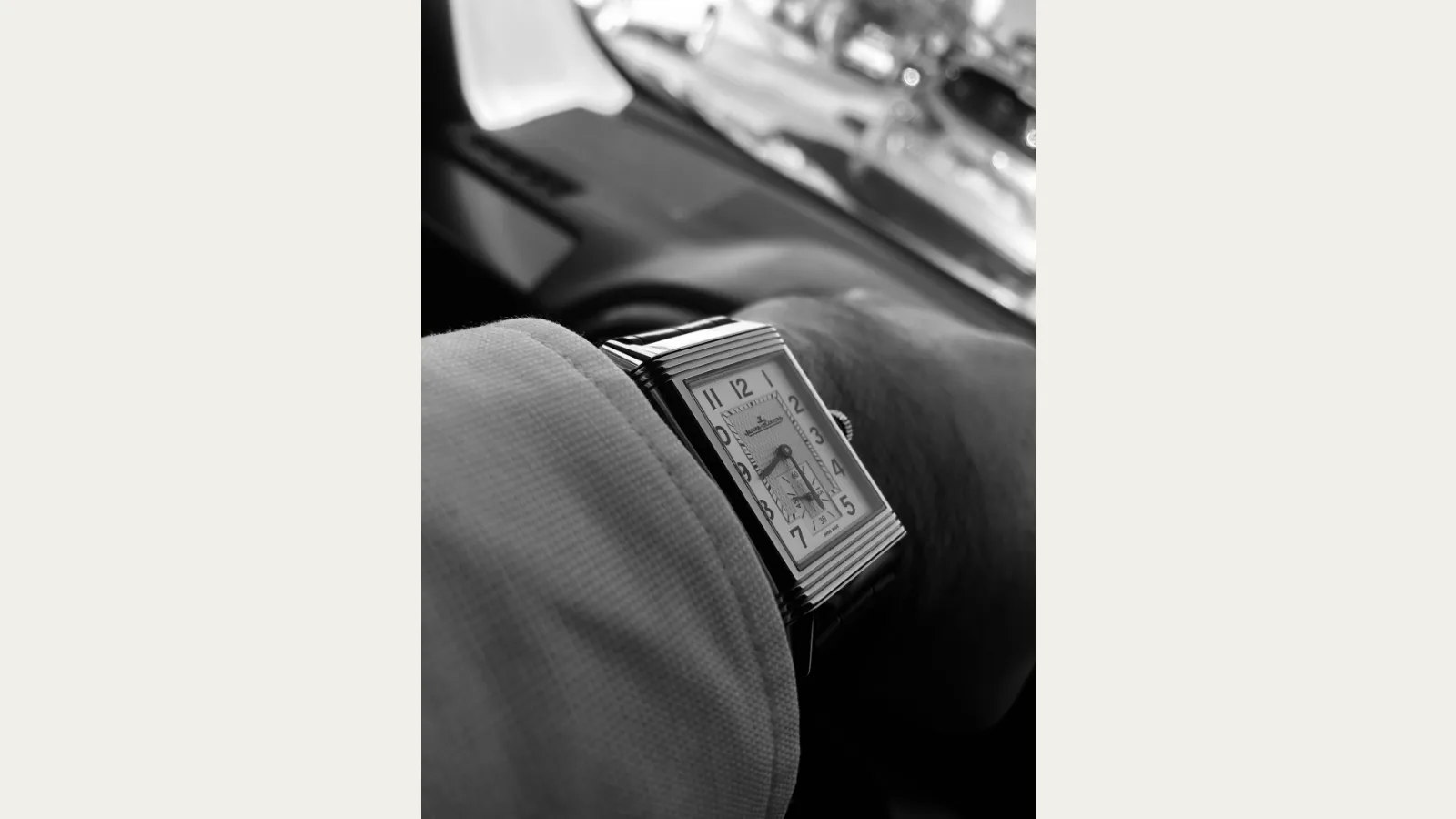 Jaeger-LeCoultre Reverso Duoface rectangular dress watch