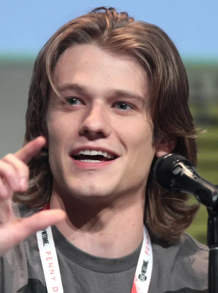 Actor Lucas Till at a fan convention