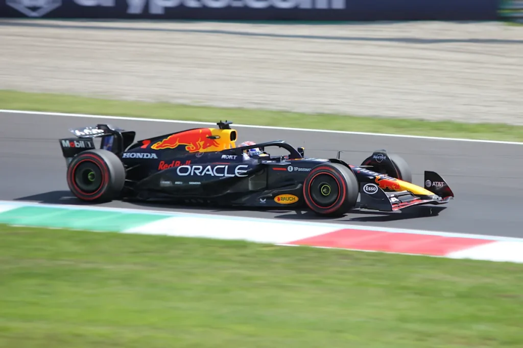 Max Verstappen at the 2025 Italian Grand Prix