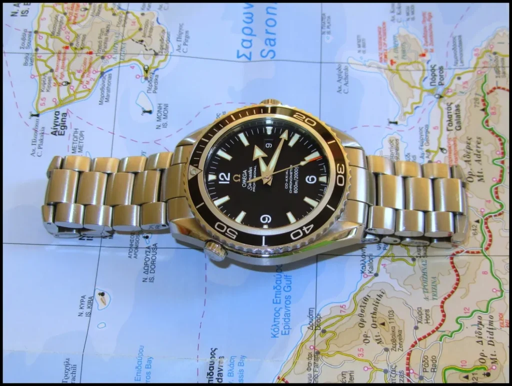 Omega Seamaster Planet Ocean 600 m dive watch