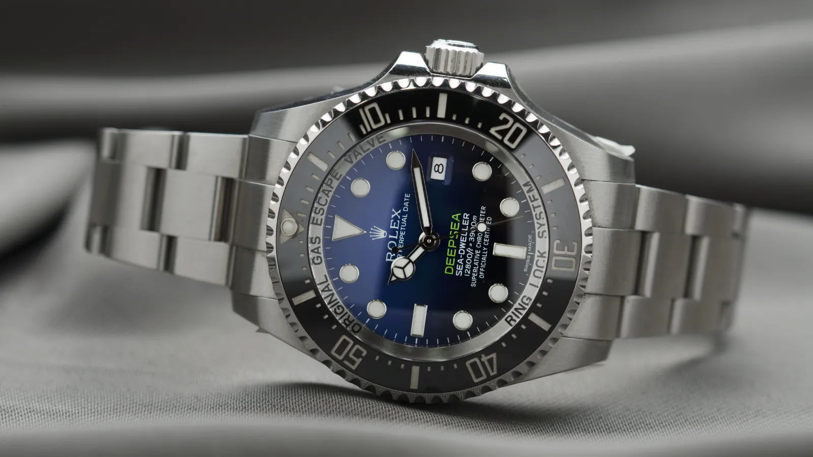 Rolex Deepsea Sea-Dweller ref. 116660 with blue 'James Cameron' dial