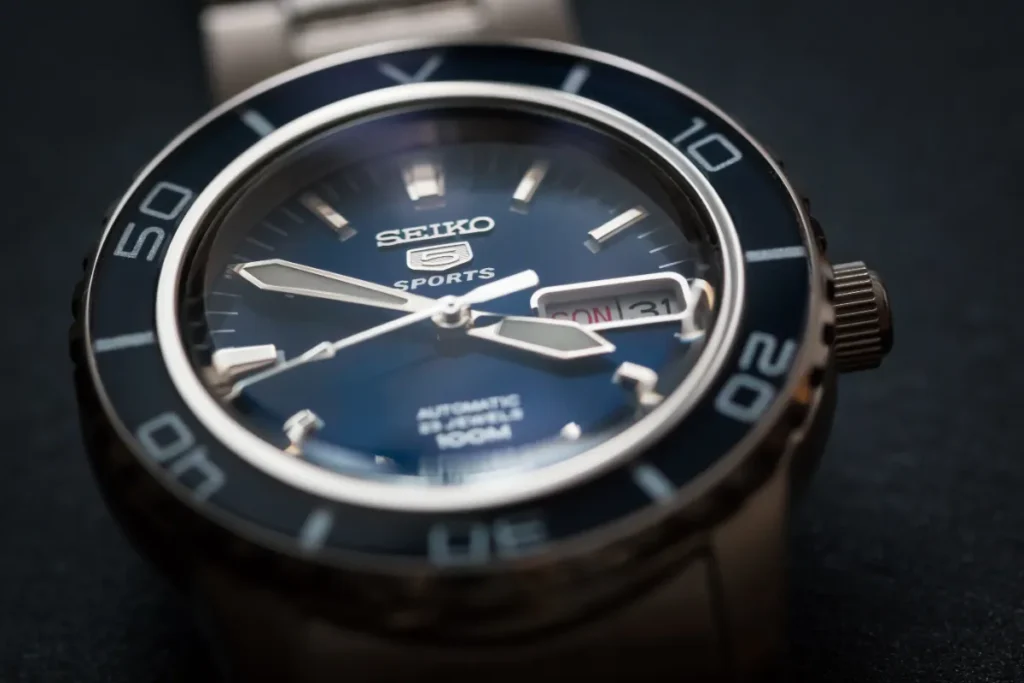 Seiko 5 Sports automatic dive-style watch