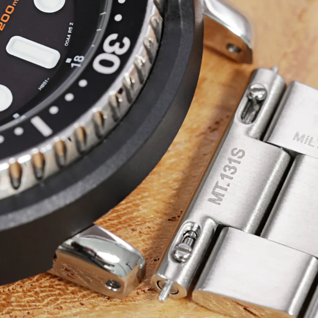 Seiko Prospex Solar SNJ025 'Arnie' dive watch on a steel bracelet