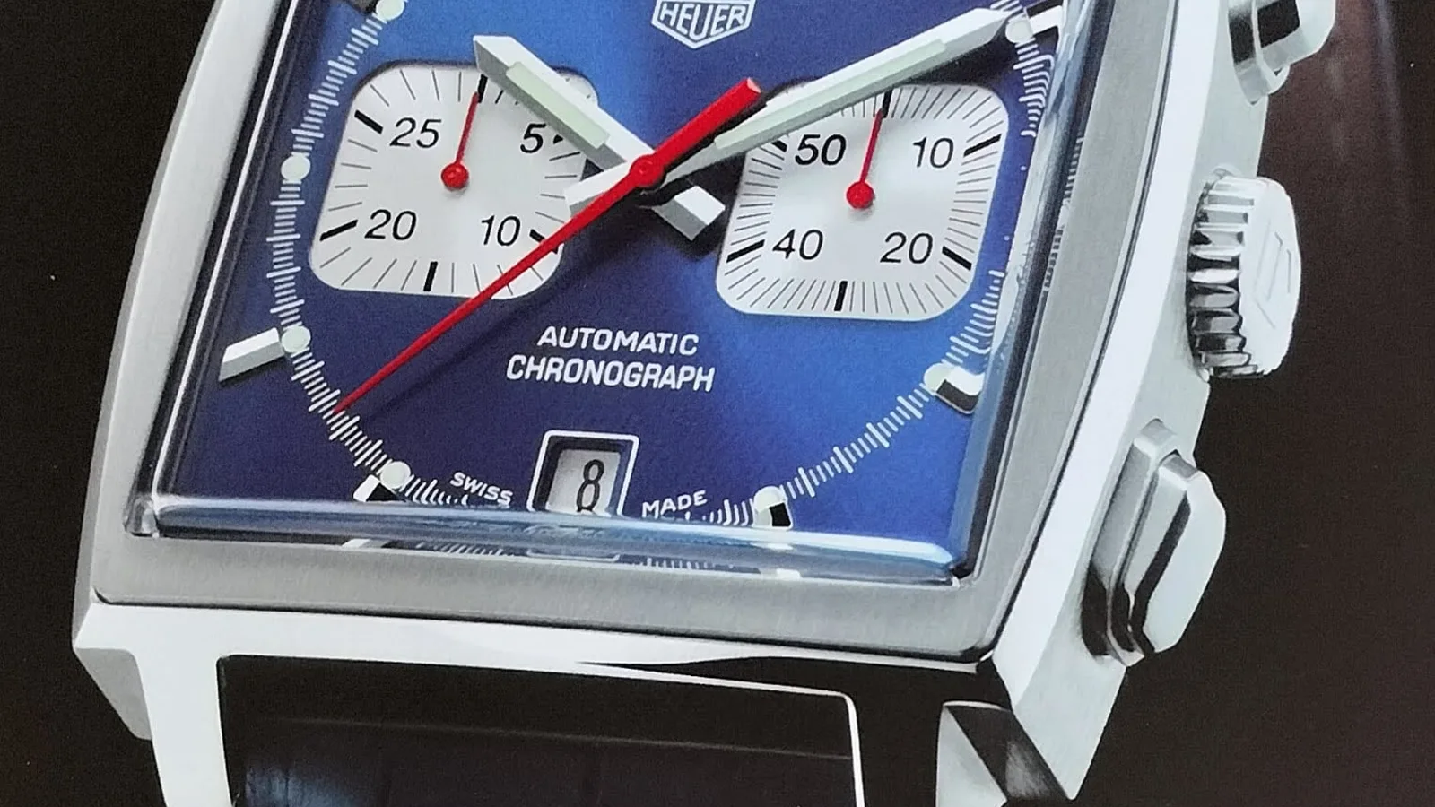 TAG Heuer Monaco chronograph with square case